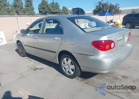 2003 Toyota Corolla Ce из США, поврежденный, VIN JTDBR32E132004317